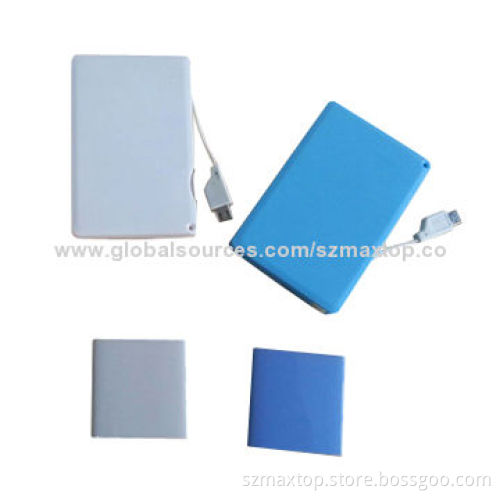 Universal power bank charger, 2014 top-selling ultra-thin colorful 1,500mAh polymer